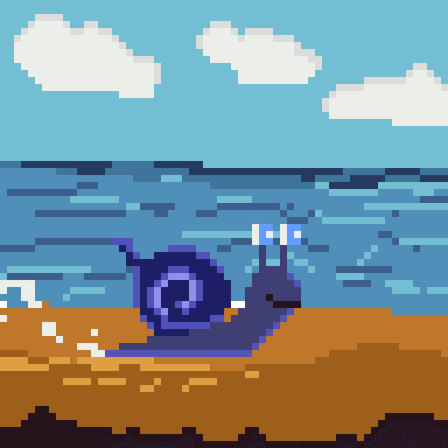 racing snails about